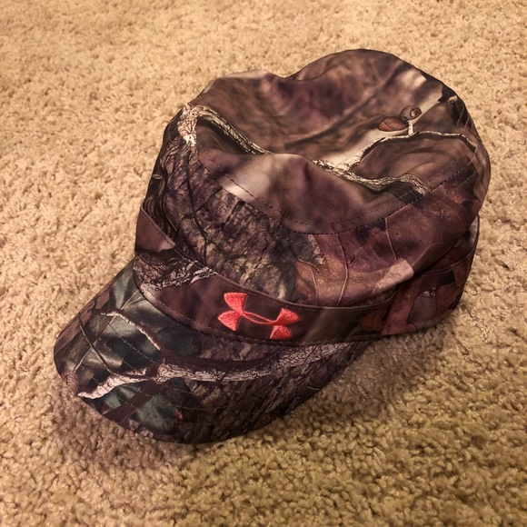 under armor camo hat